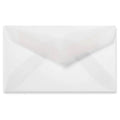 Mini Envelopes 2 1/8 x 3 5/8 Clear Translucent 50 Qty W91068