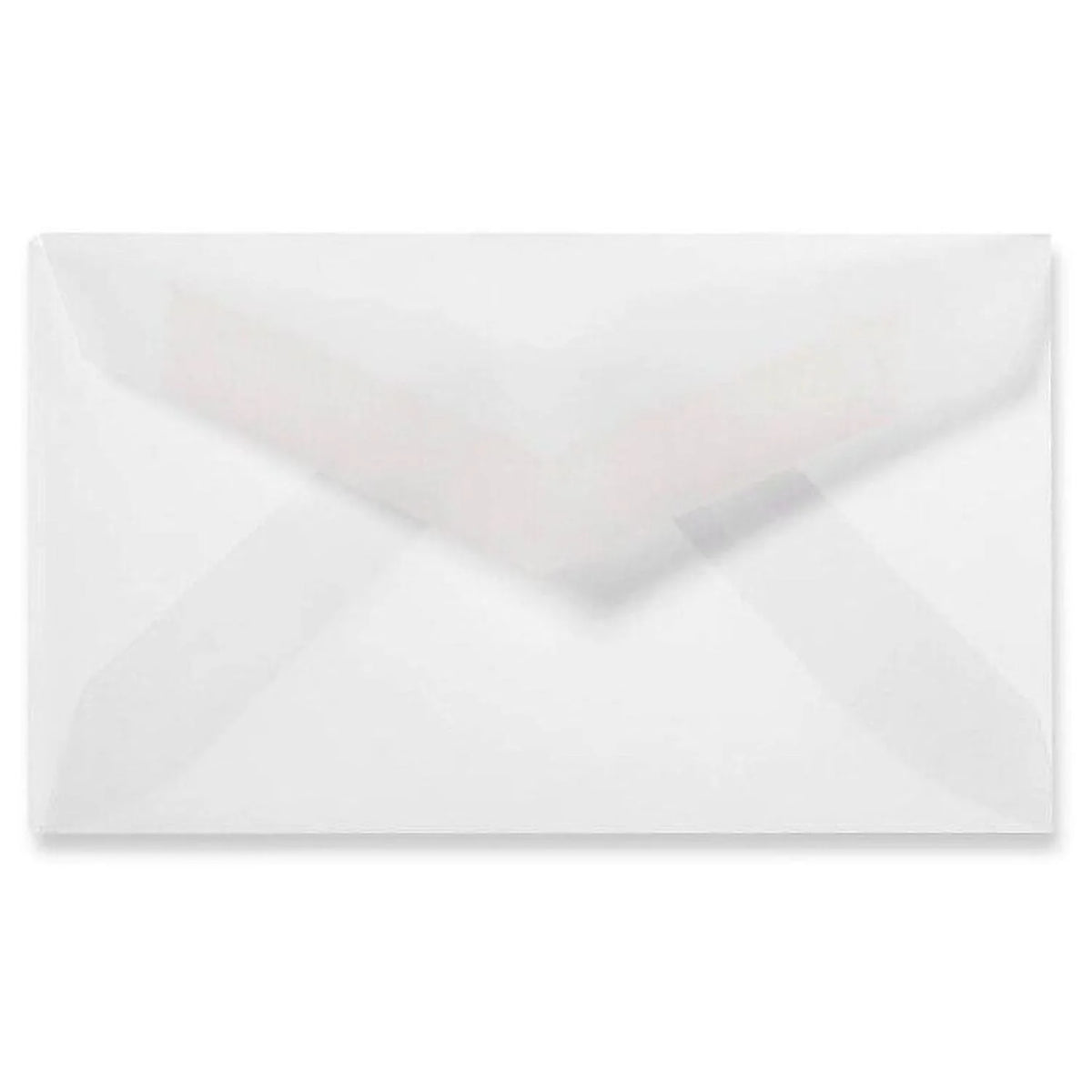 Mini Envelopes 2 1/8 x 3 5/8 Clear Translucent 50 Qty W91068