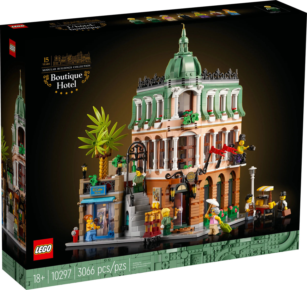 Boutique Hotel Modular Building Model Kit L8893