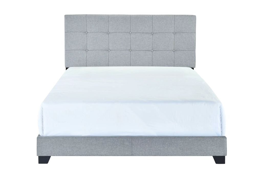 Gray Queen Panel Bed R786