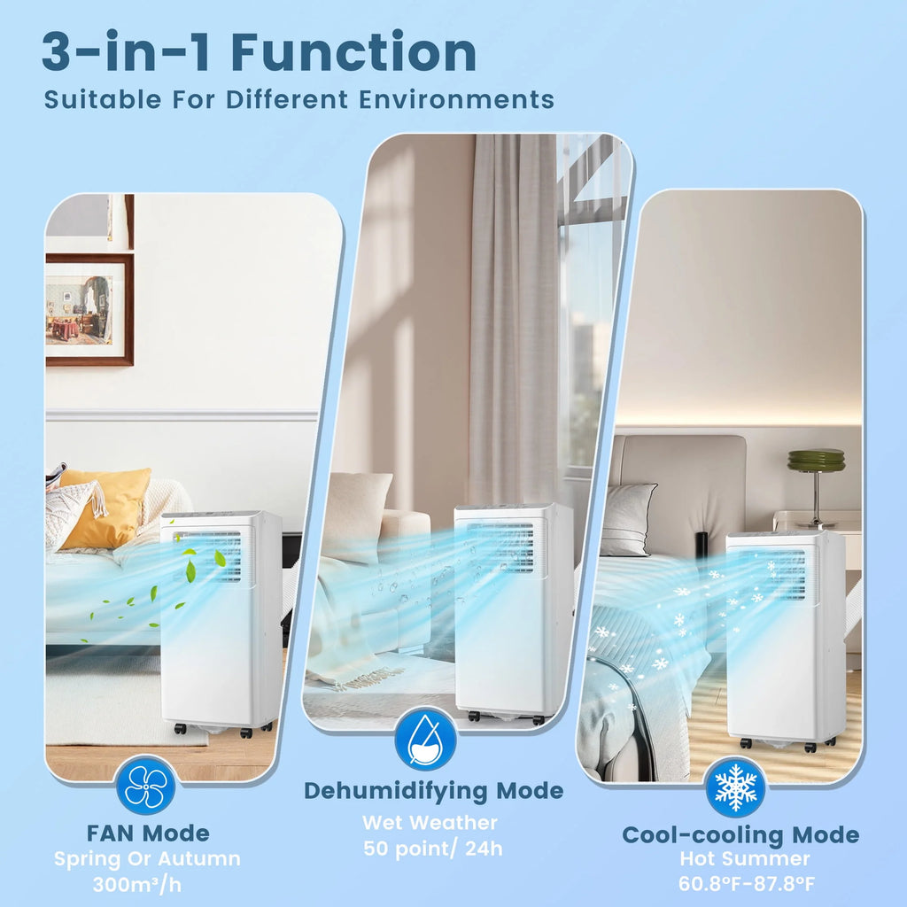 8,000 BTU Portable Air Conditioner E956