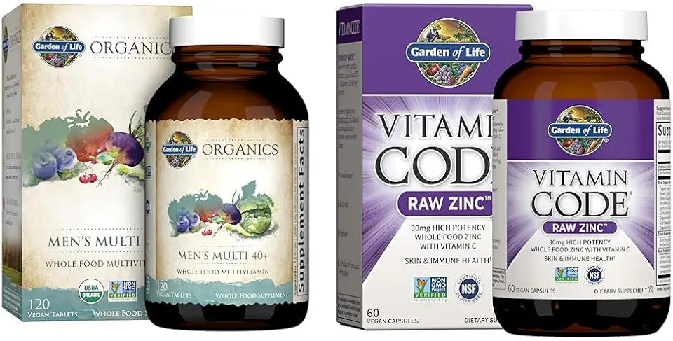 120 Tablets Multivitamin and 60 Capsules Zinc F6373