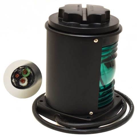 Black Plastic Side Light U56231