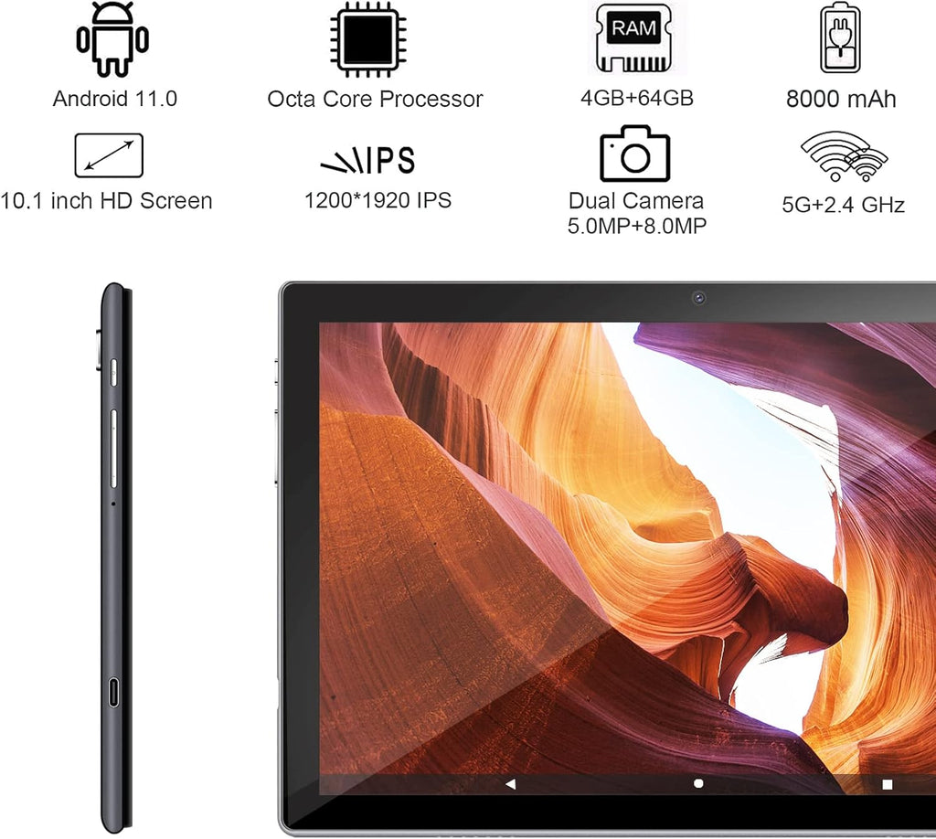 10 inch Android Tablet with 4GB RAM 64GB ROM N69024