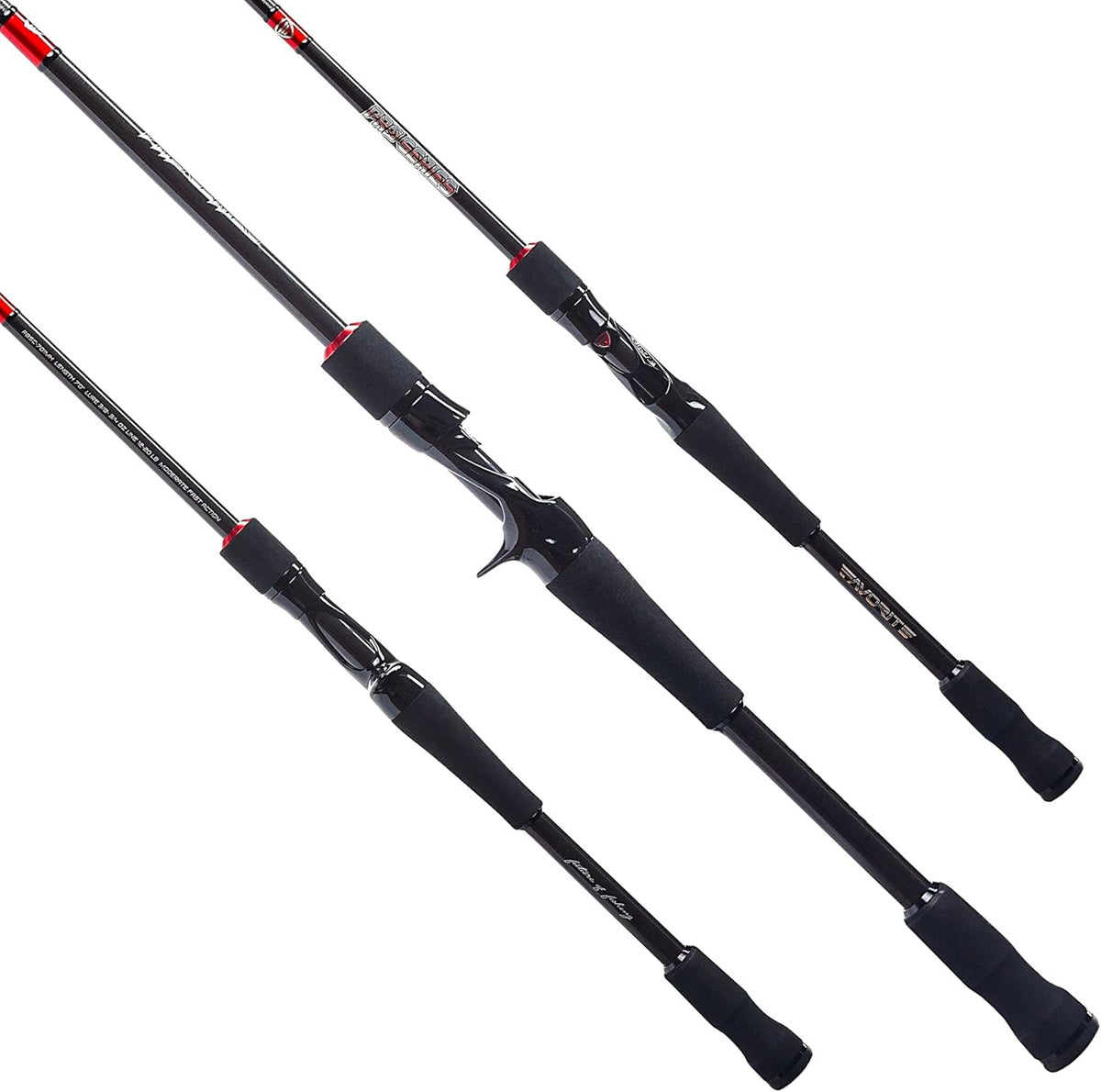 Light Weight Carbon Fiber Graphite Blend Bait Casting and Spinning Fishing Rod Z556445
