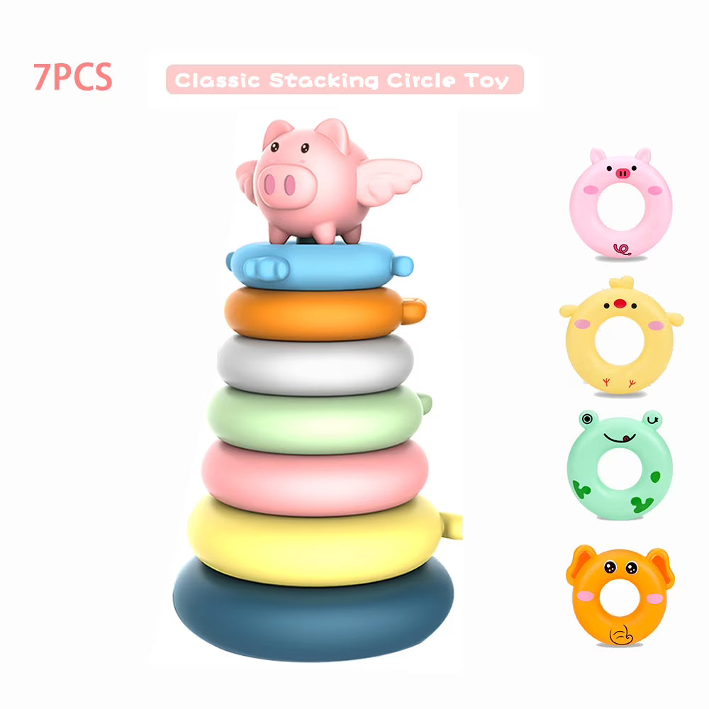 Stacking Rings Soft Toys for Babies N97793