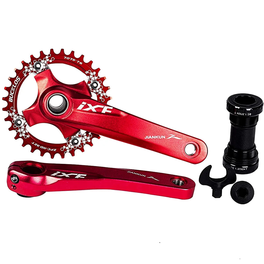 104 BCD 32T 34T 36T 38T Mountain Bike 170mm Crankset Aluminum Alloy MTB Crank Set D62933