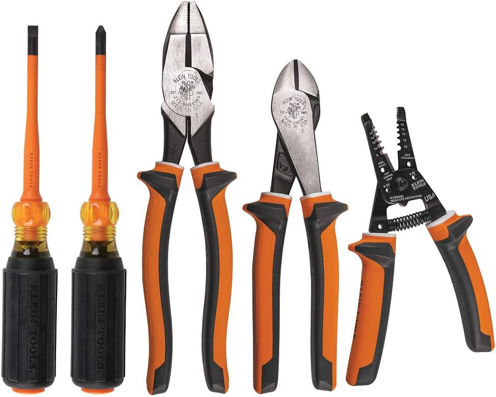 1000V Insulated Screwdriver and Pliers Tool Set I48841