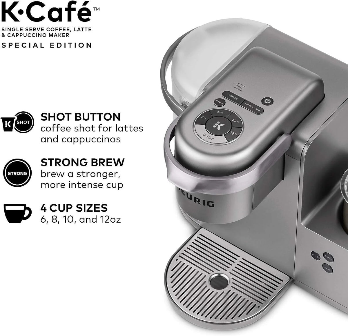 Single-Serve Coffee, Latte, and Cappuccino Maker U3649