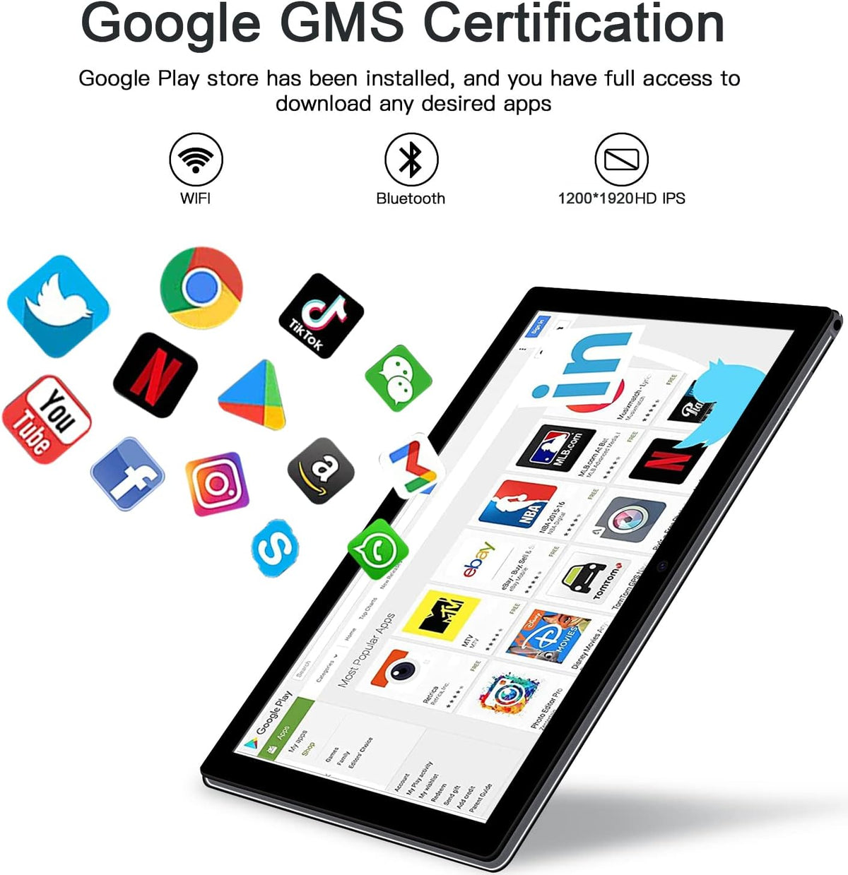 10 inch Android Tablet with 4GB RAM 64GB ROM N69024