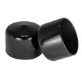 1 1/2 Inch Black Vinyl End Cap (100) E9336