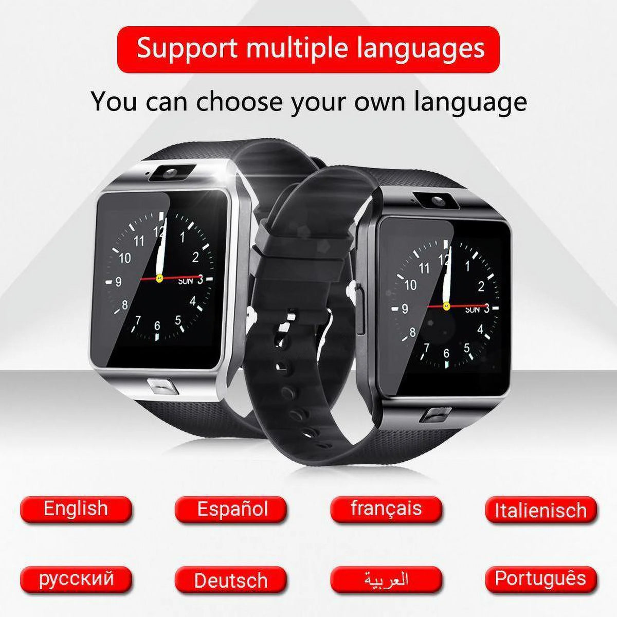 White Smart Watch U79557