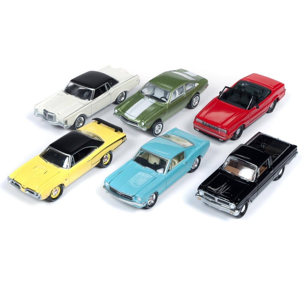 1/64 Diecast Cars Set of 6 L3325