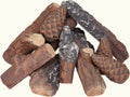 10-Piece Ceramic Fireplace Logs F11794