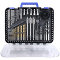 100-piece Titanium High Speed Steel Drill Bits Set I2527