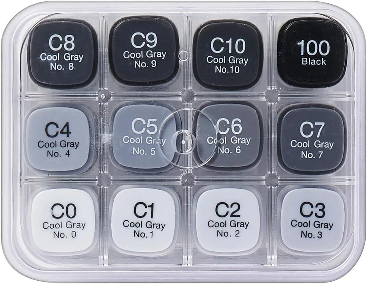 Alcohol-Based Markers 12Pc Set D9011