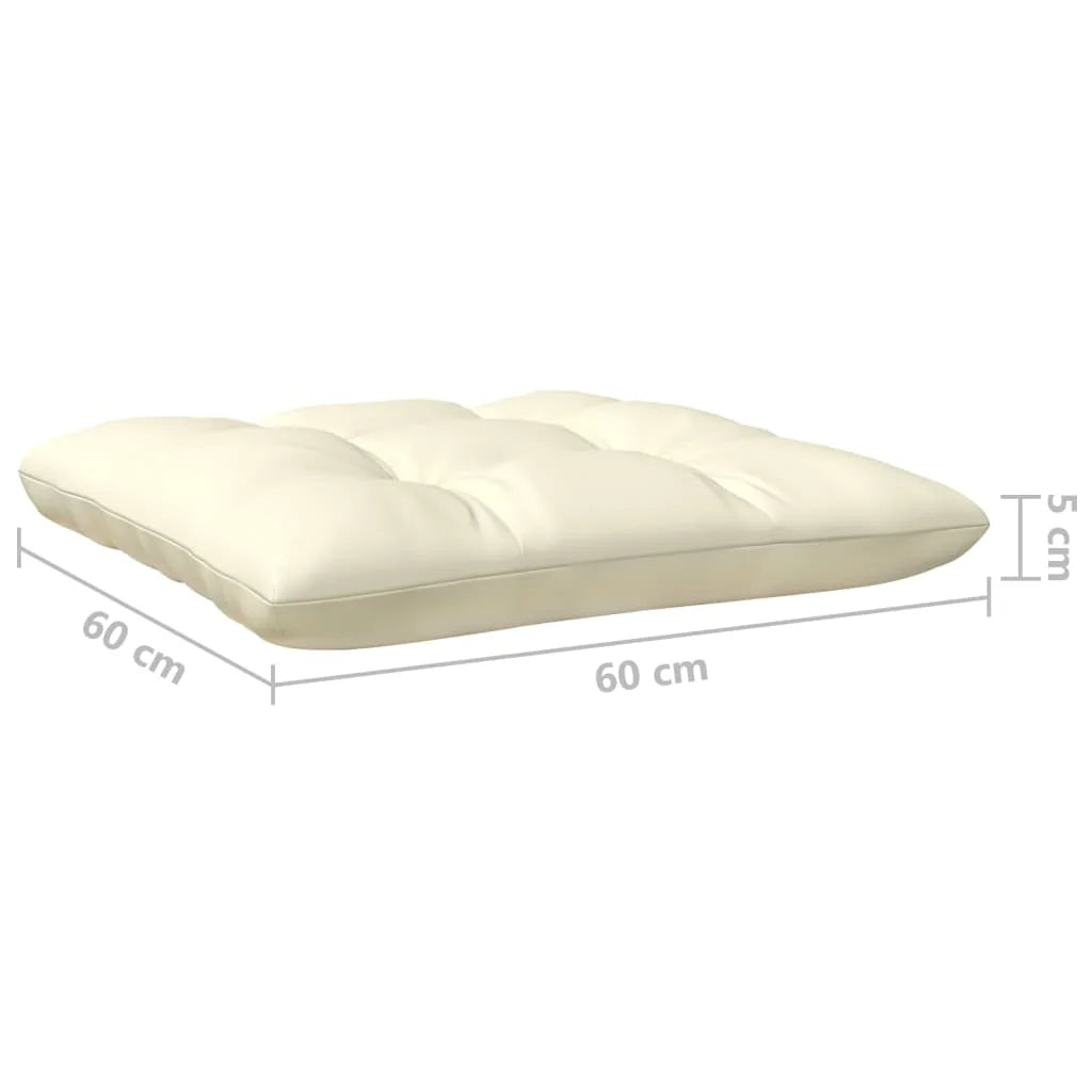 2-Seater Patio Sofa with Cushions Solid Pinewood S73835