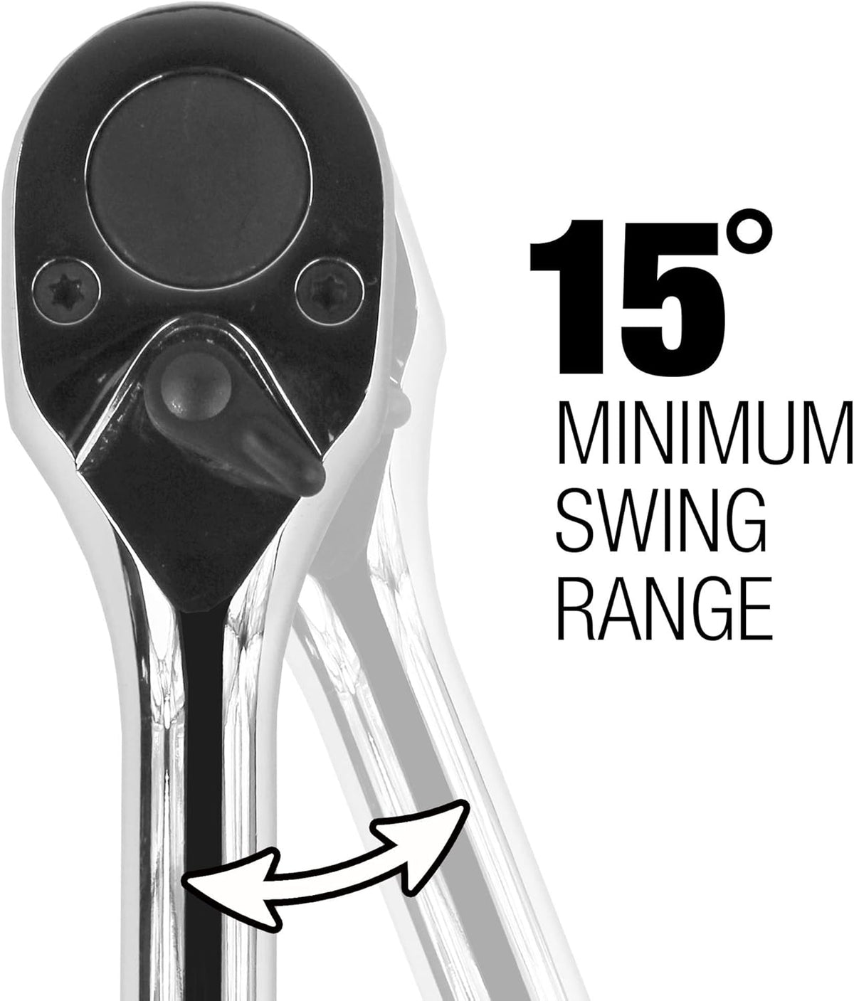 3/4" Drive Extendable Ratchet with Reinforced Steel Telescoping Locking Shaft P27968