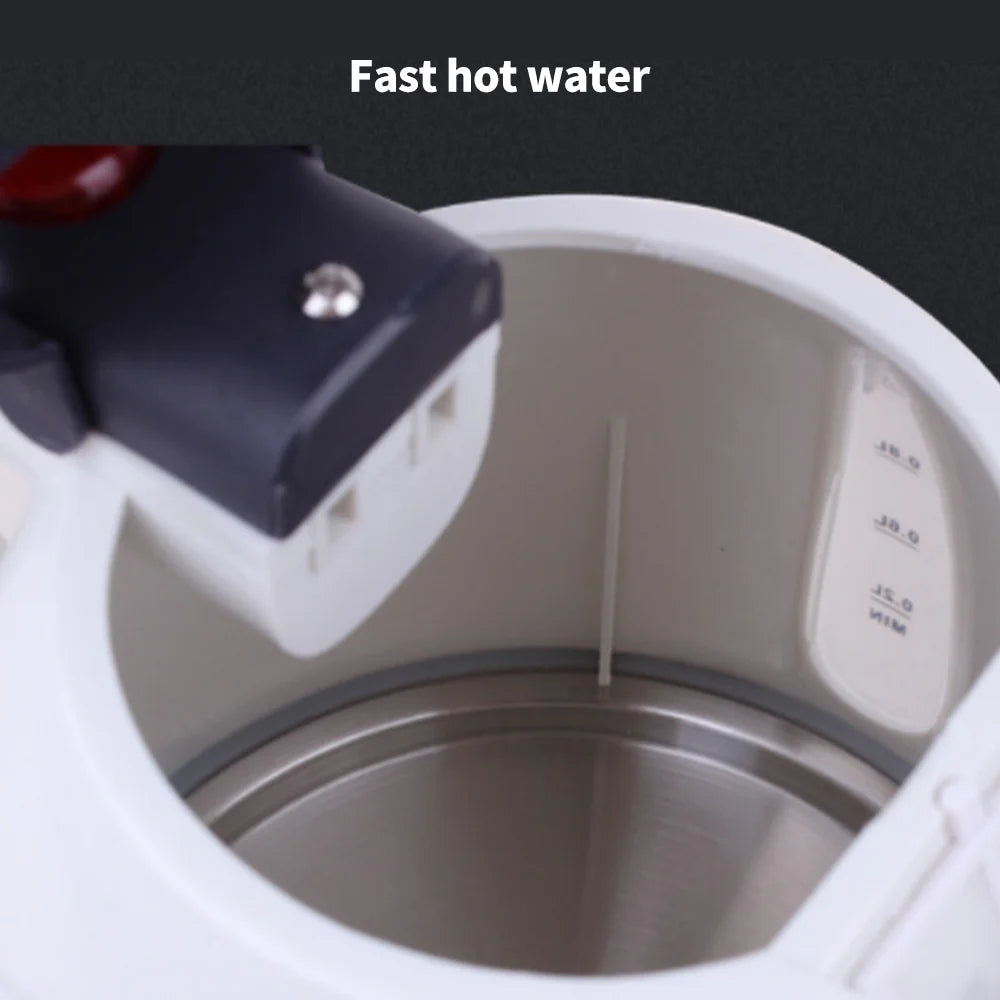 1000mL Car Electric Kettle 24V 250W Portable White S5654
