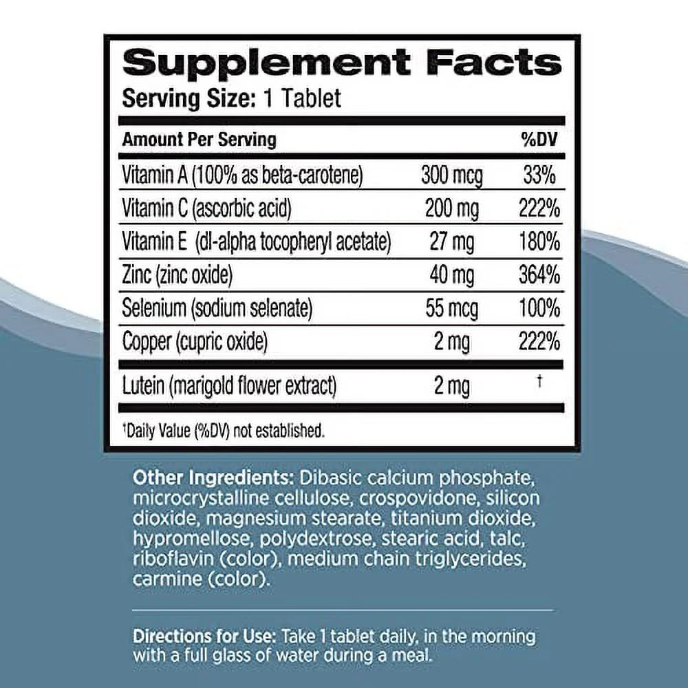 120 Count Vitamin & Mineral Supplement Tablets M75783