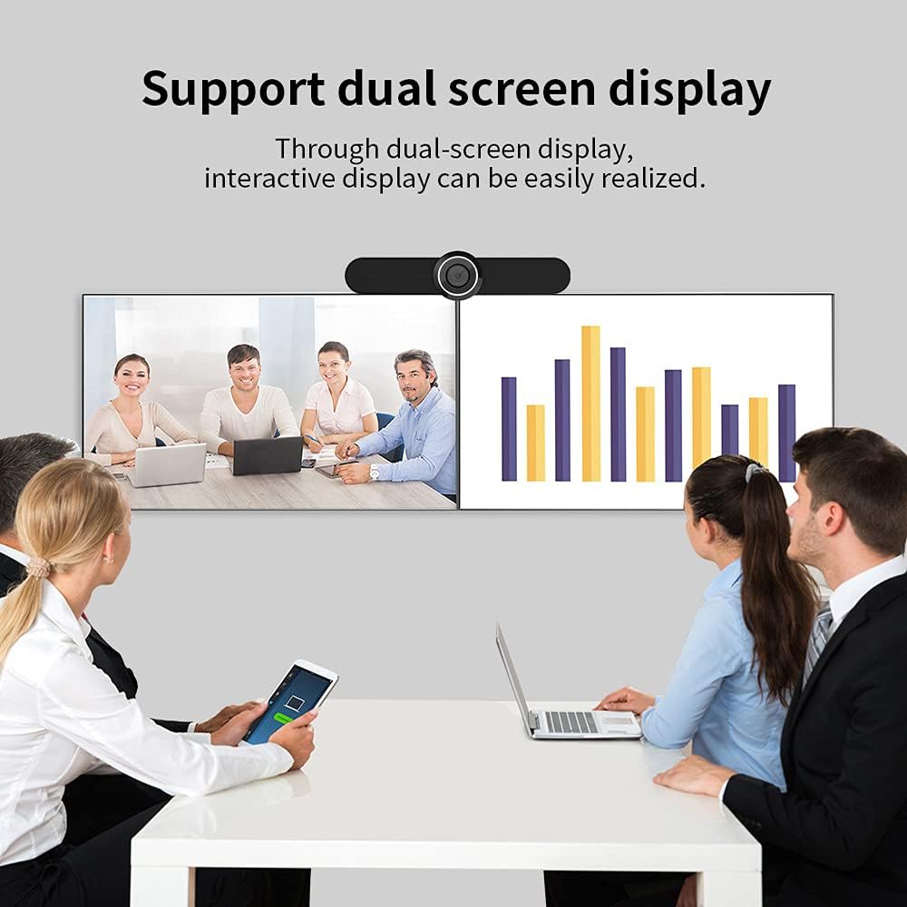 1080P HD 90° Wide Angle Conference Camera with Microphone and Speaker N50633