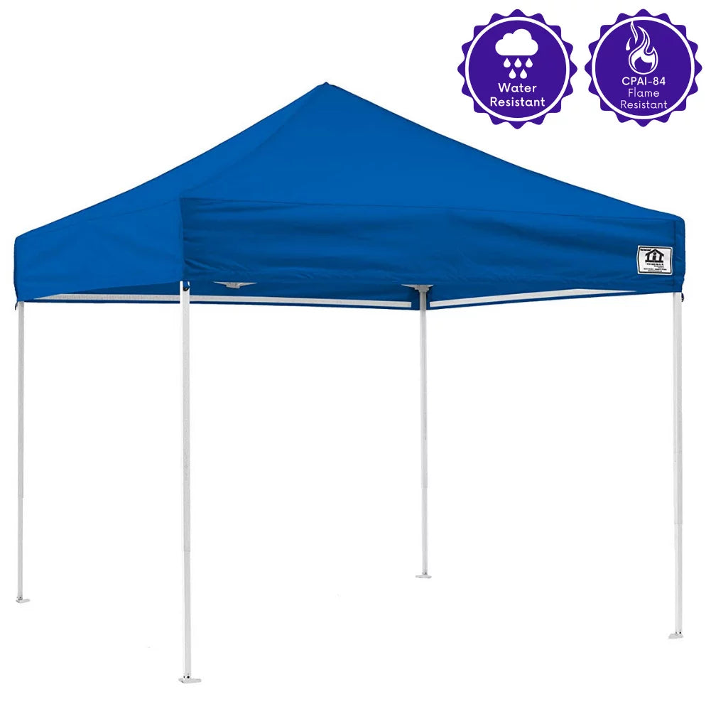 10 x 10 Pop Up Canopy Tent with Roller Bag, Royal Blue G778