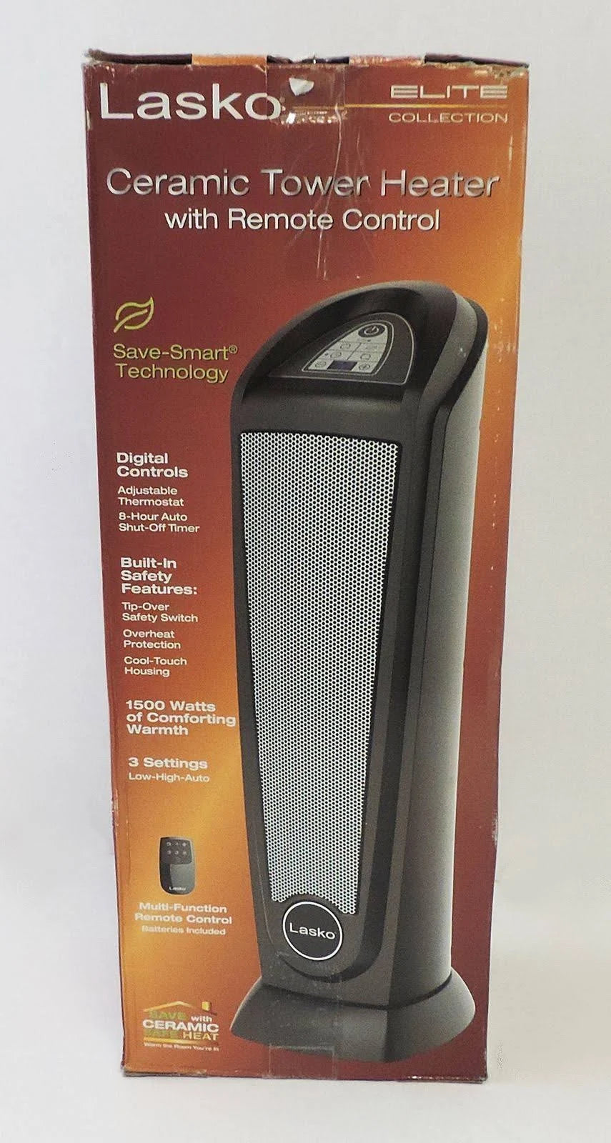 Gray Tower Heater T7200