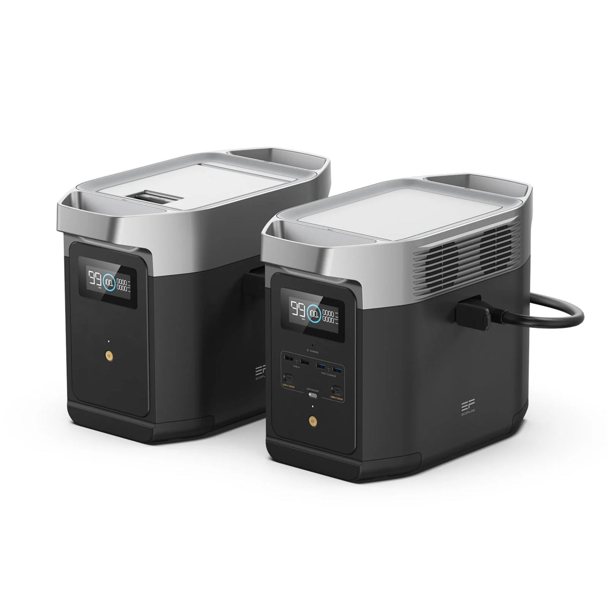 Portable Power Station 1024Wh to 2048Wh 2200W Solar Generator C908