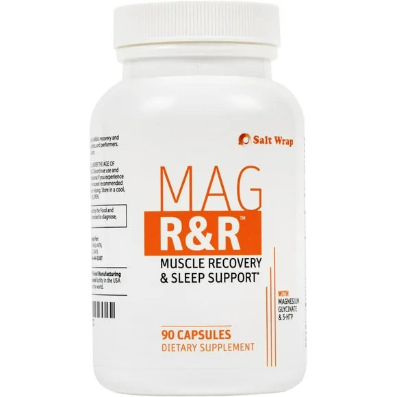 Magnesium Glycinate Muscle Relaxation Supplement 90 Capsules V222356