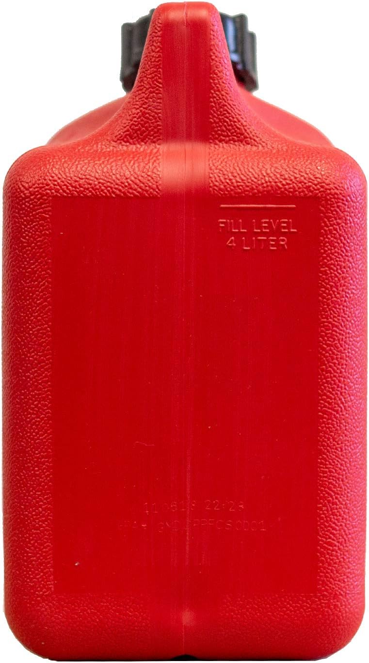 1 Gallon Gasoline Can with Auto Shut Off Spout G302
