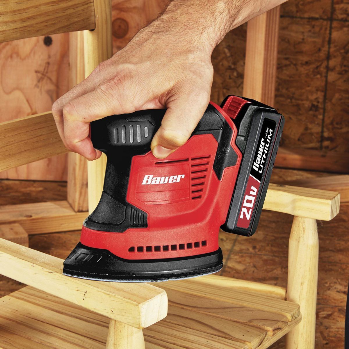 Cordless Corner Detail Sander D242