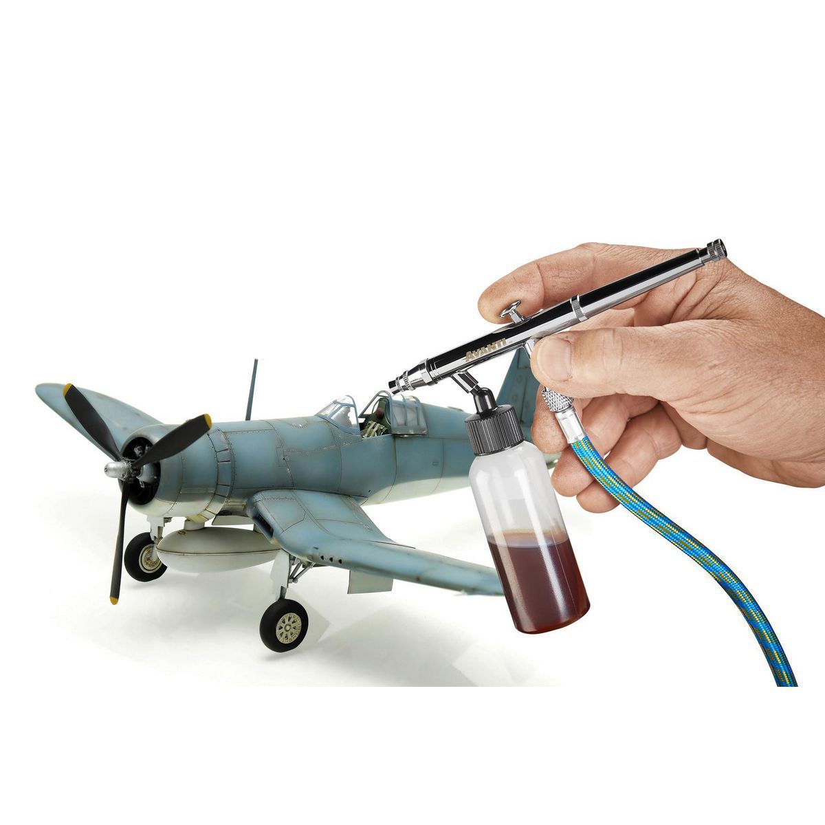 0.5mm Siphon-Feed Dual-Action Airbrush Y7967