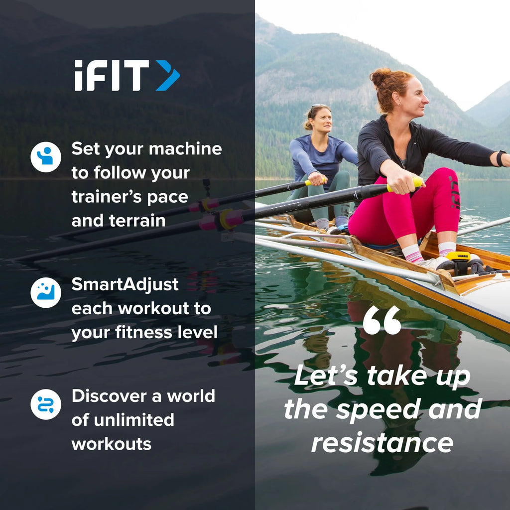 Rower with 10” Touchscreen Y347