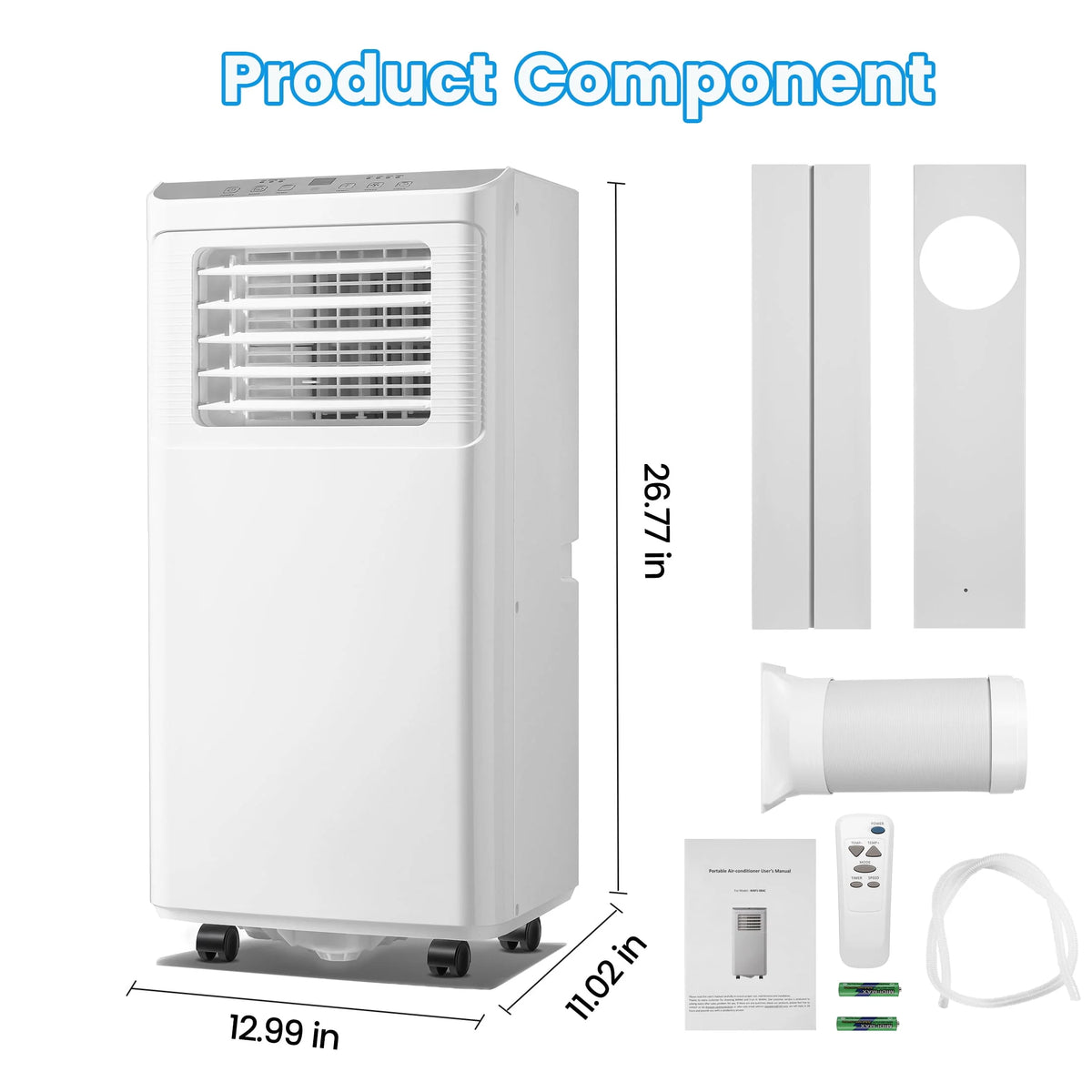 8,000 BTU Portable Air Conditioner E956