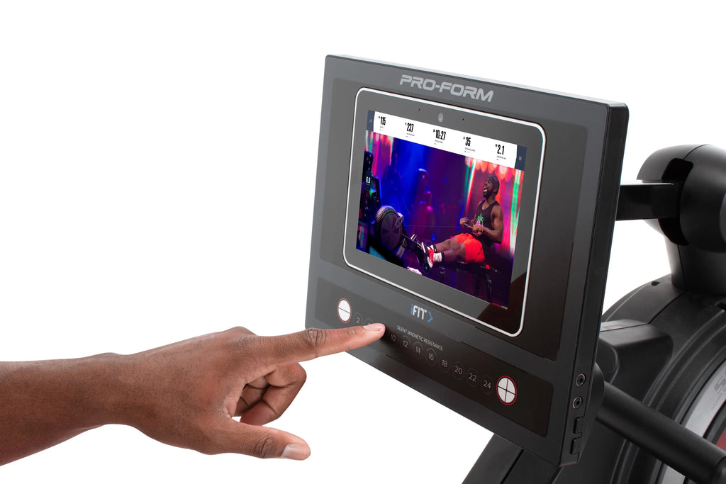 Rower with 10” Touchscreen Y347