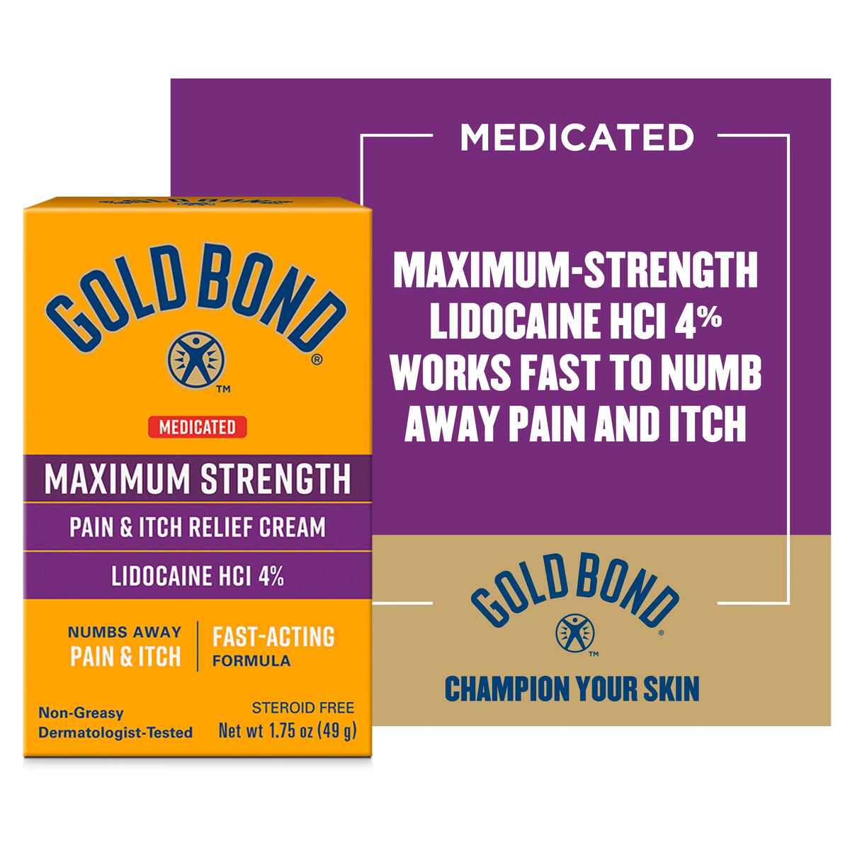 Maximum Strength Pain & Itch Cream 1.75 oz Z69913