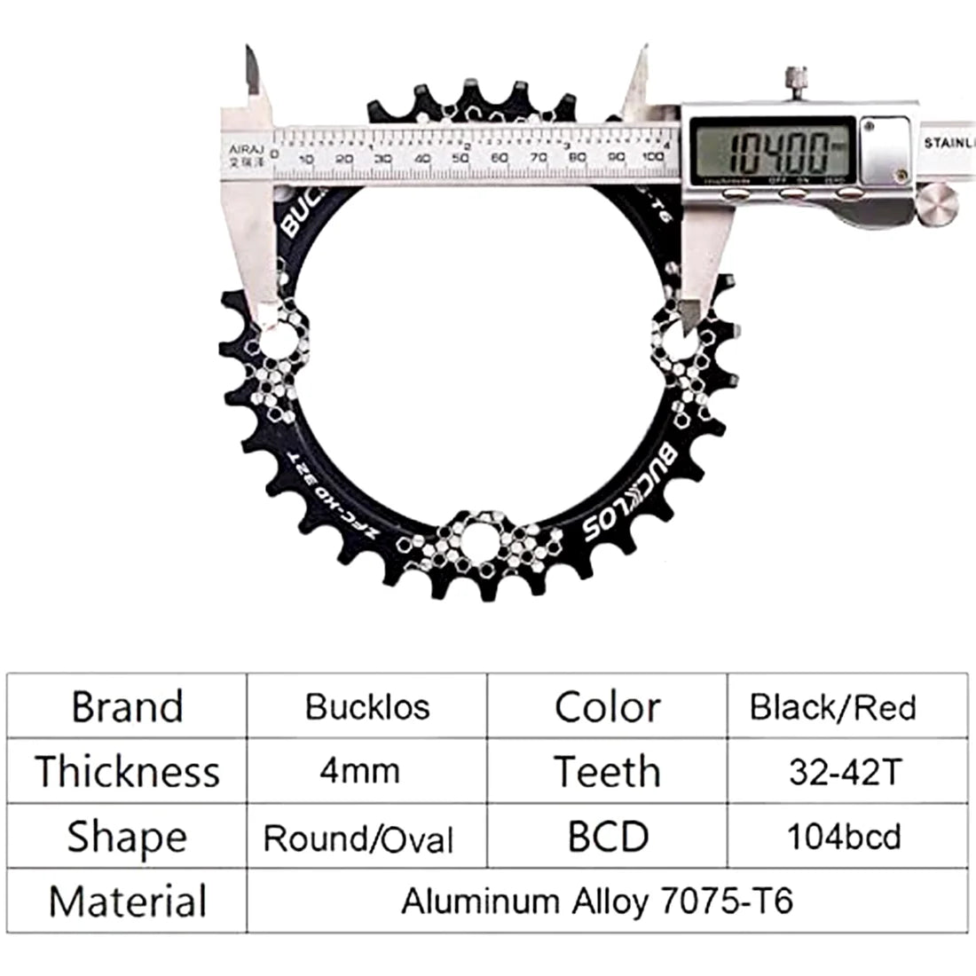 104 BCD 32T 34T 36T 38T Mountain Bike 170mm Crankset Aluminum Alloy MTB Crank Set D62933