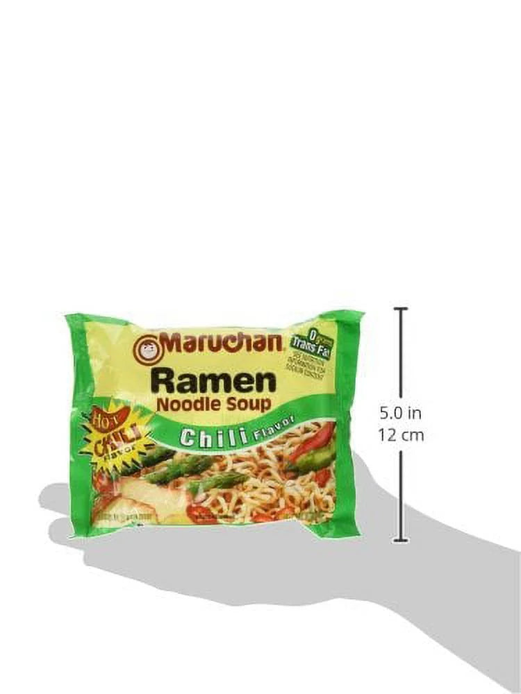 Ramen Chili and Roast Beef Noodles Variety Pack Soup, 3 Oz, 48 Ct Y610