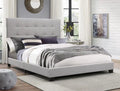 Gray Queen Panel Bed R786
