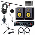 UR24C USB Audio Interface with KRK Rokit RP5 C865927