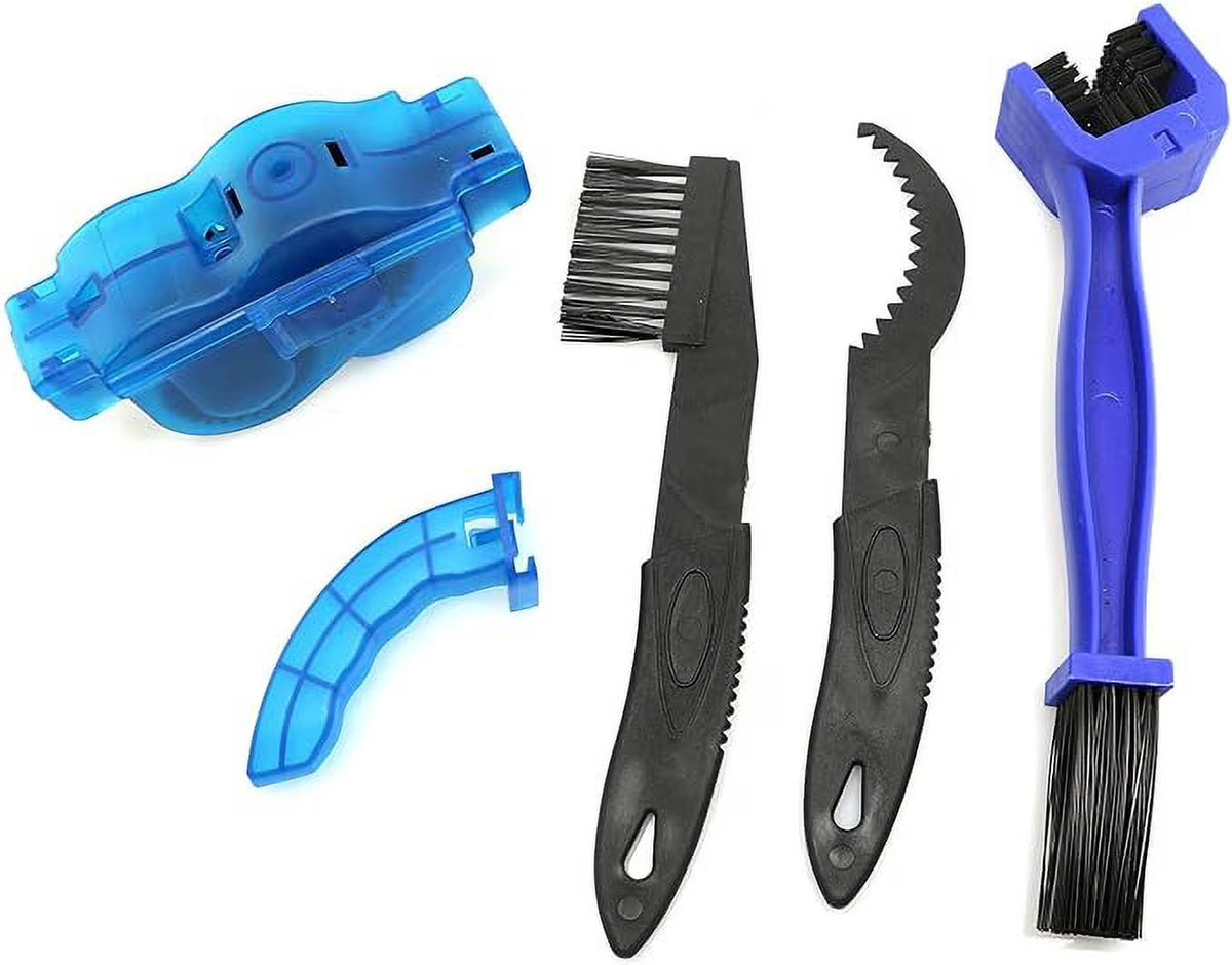 Portable Bike Chain Cleaning Brush Tool Set B2949